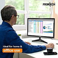 Frontech MON-0071 – 19" flat screen monitor with bright colors, sharp display, and space-saving design for basic computing tasks.