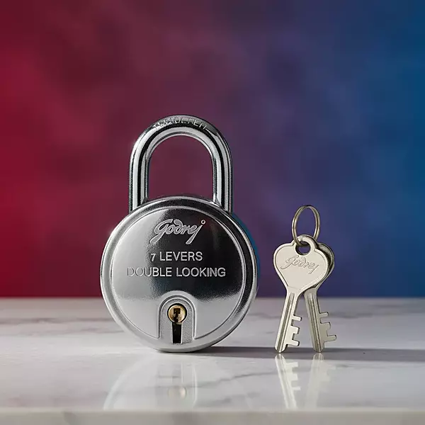 8149 Godrej Round Padlock 7 Lever 3k (MRP 425 /-)