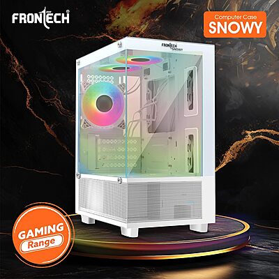 Frontech SNOWY FT-4288 High-Airflow White Tower