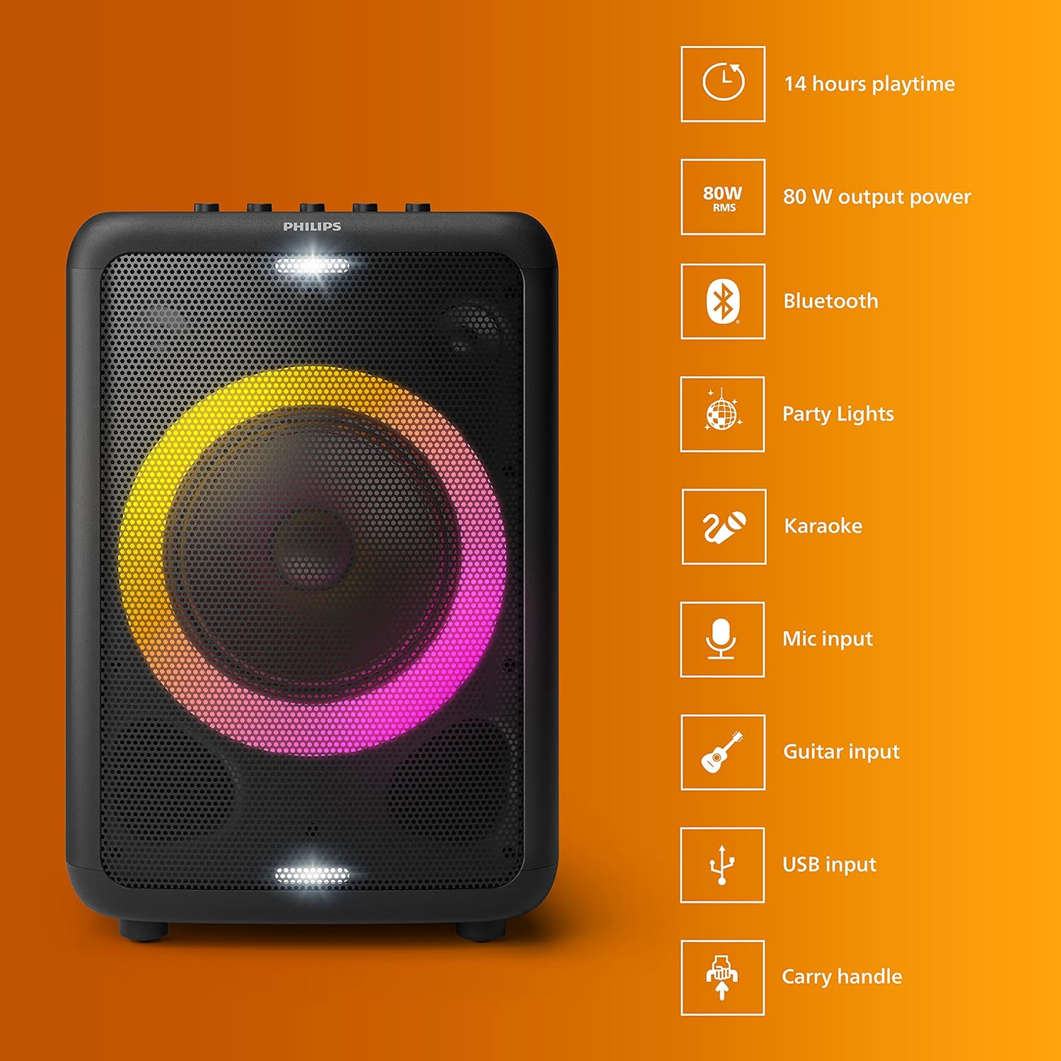 Philips TAX3206 Party Speaker Philips TAX3206 Party Speaker