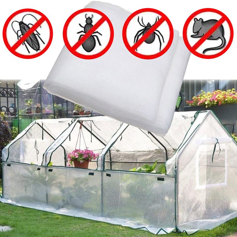 Polyhouse Insect Net Installation