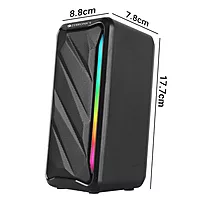 Zebronics Igloo 2 – 2.0 USB Speakers, 10W, RGB Lighting, Compact & Powerful Sound for PC & Laptop