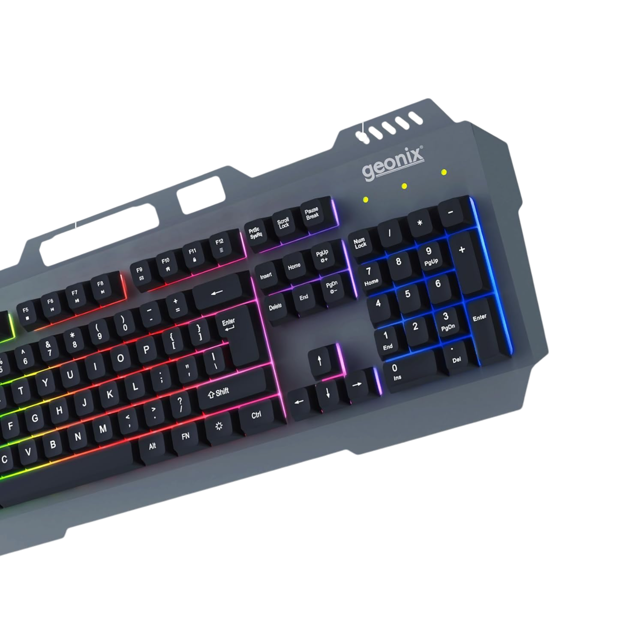 Geonix Cruiser CX1 Gaming Keyboard and Mouse Combo, Black-GXCPK-06
