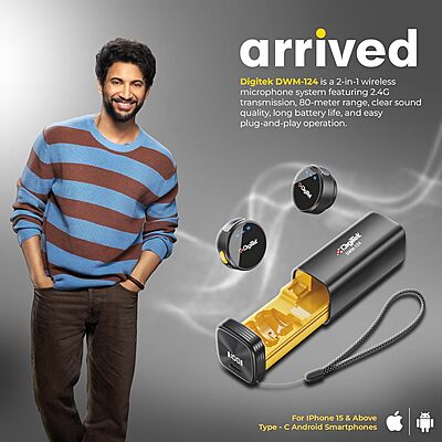 DigiTek DWM-124 Wireless Microphone
