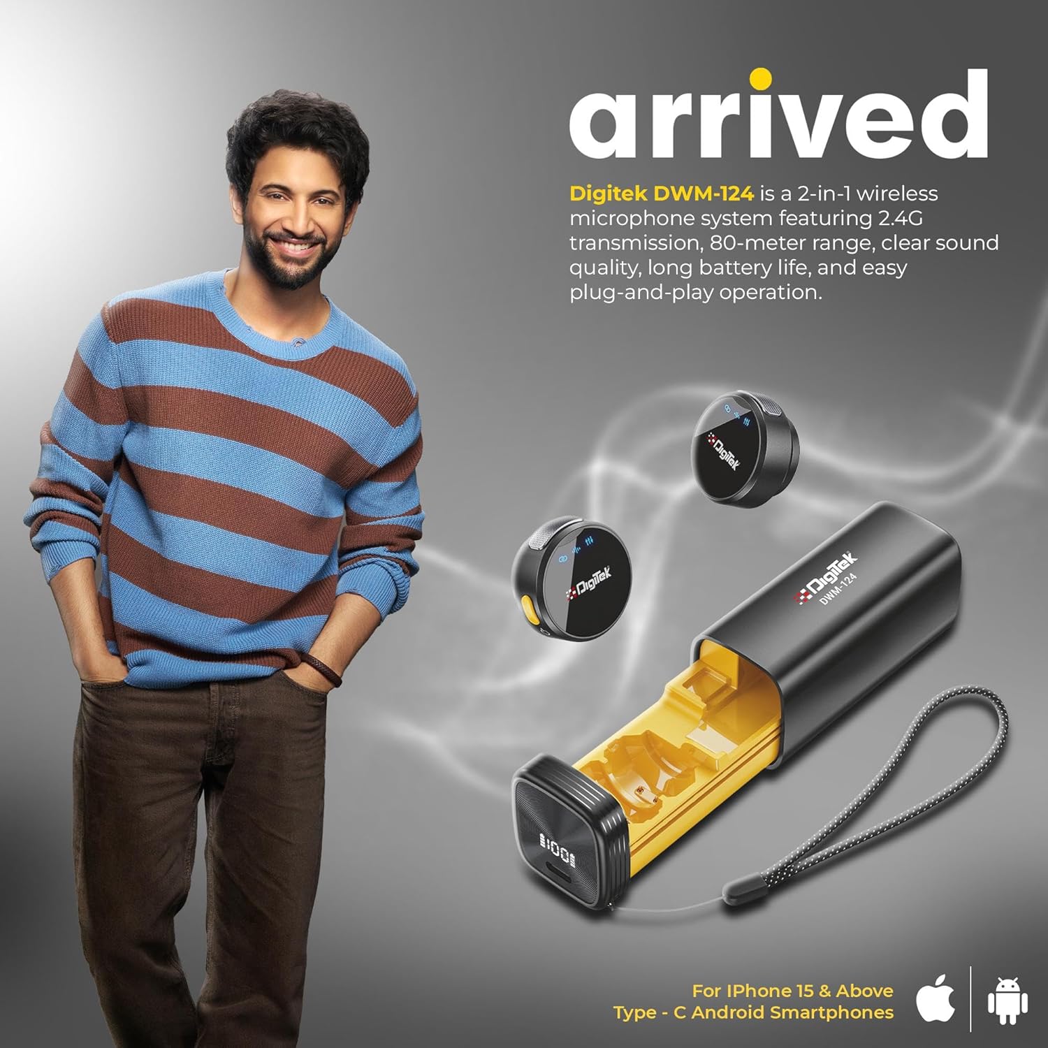 DigiTek DWM-124 Wireless Microphone