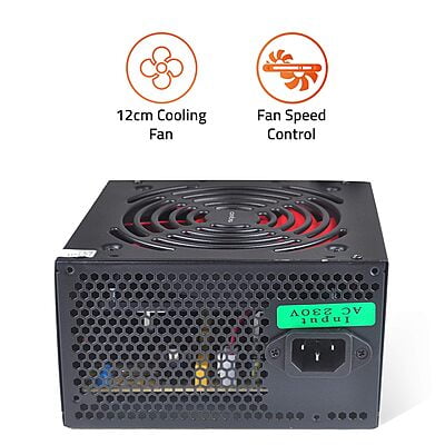 OpenBox artis VIP500 GOLD Super Silent Power Supply 500 Watts PSU