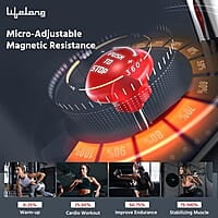 Lifelong LLF89 Fit Pro Spin Fitness Bike with 8Kg Flywheel, Adjustable Resistance, LCD Monitor and Heart Rate Sensor