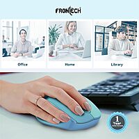 Frontech MS-0040 wired mouse offers precise tracking, ergonomic design, and smooth performance—perfect for everyday computing.