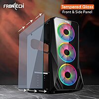 Frontech IRIS FT-4356 Mid-Tower Gaming Case RGB