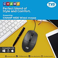 TVS Mouse Wired M120
