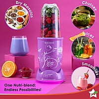 Wonderchef Nutri Blend Orchid, 22000 RPM 400 W 2 Unbreakable Jars