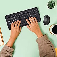 Zebronics ZEB-K5000MW Wireless Keyboard – Black, sleek design, comfortable typing, multi-device connectivity, long battery life, ideal for home and office use, compatible with Windows and Mac.