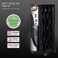 Havells OFR 7 Wave Fins with Fan 1900 watt