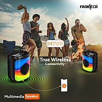 Frontech SW-0219 delivers powerful 2.1 channel sound with deep bass and crystal-clear highs—ideal for music, gaming, and movies.