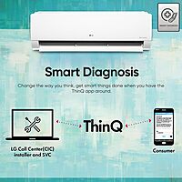 LG 1 Ton 3 Star Dual Inverter Split Ac (Copper, AI Convertible 6-In-1 Cooling, HD Filter with Anti-Virus Protection