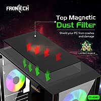 Frontech MYTHOS FT-4347 Stylish & High Airflow Gaming Case