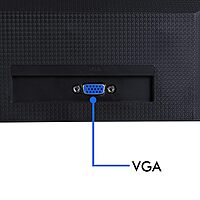 Zebronics A22FHD 21.5" FHD LED Monitor features vibrant visuals with full HD resolution, built-in speakers for immersive sound, and a sleek design perfect for home or office use.