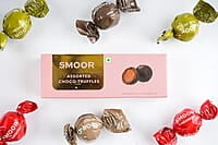 SMOOR Assorted Choco Truffles Box Premium Chocolate Gift Box Special Occasions Box of 4 (56g)