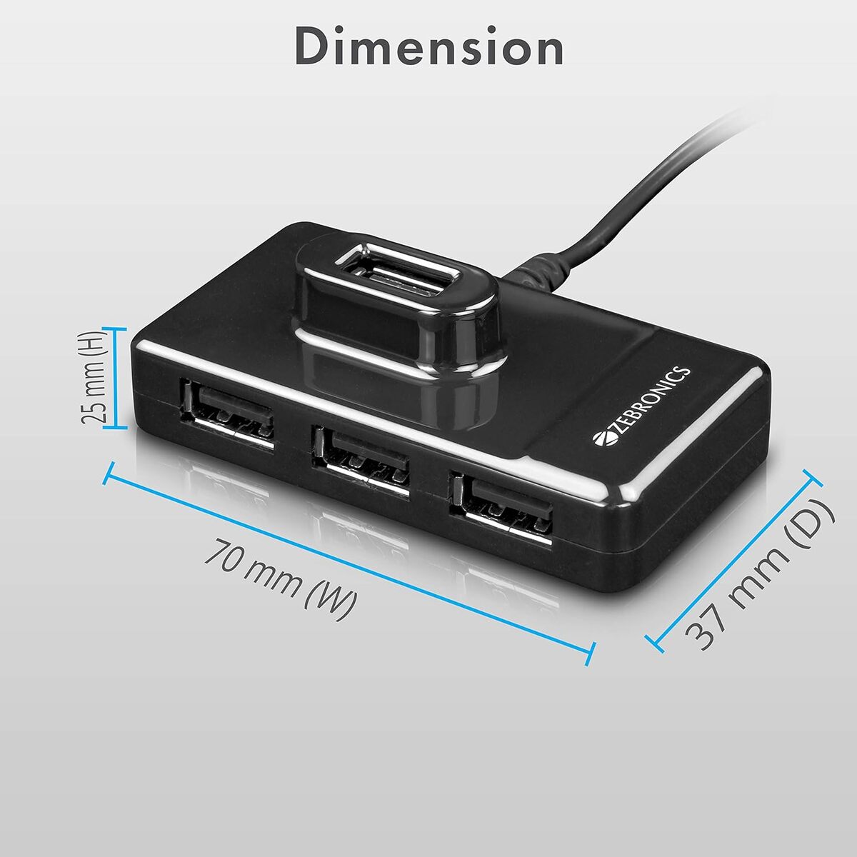 ZEB 100HB 4PORT USB