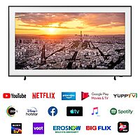 Samsung 127 cm (50 inches) The Frame Series 4K Ultra HD Smart QLED TV QA50LS03BAKLXL