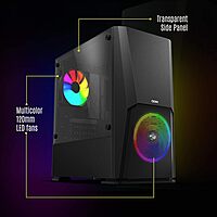 Odin RGB Case by Zebronics – Efficient Airflow & Style