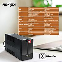 Frontech FT-2569 – FORCE series UPS delivering stable 600VA backup, perfect for PCs, routers, and essential electronics.