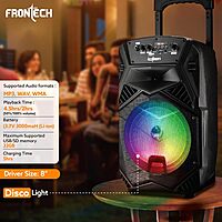 Frontech SW-0209 delivers powerful 2.1 channel sound with deep bass and clear highs—ideal for music, gaming, and movies