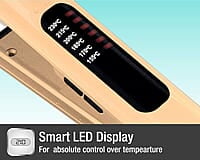 Havells HS4152 Titanium plates professional Hair Straightener; Adjustable temperature with instant heating