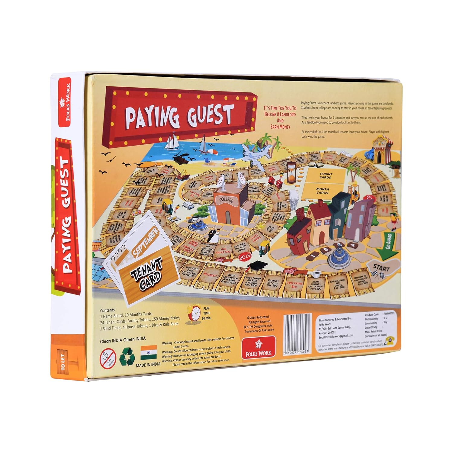 Board Game - Paying Guest