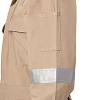 COTTON BOILER SUIT KHAKI COLOR S