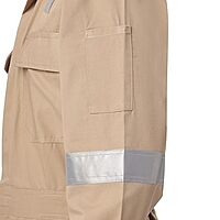 COTTON BOILER SUIT KHAKI COLOR S