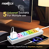 Frontech FT-3539 – Reliable 1.5m power connector with sturdy build, perfect for powering PCs, monitors, and other electronics safely.