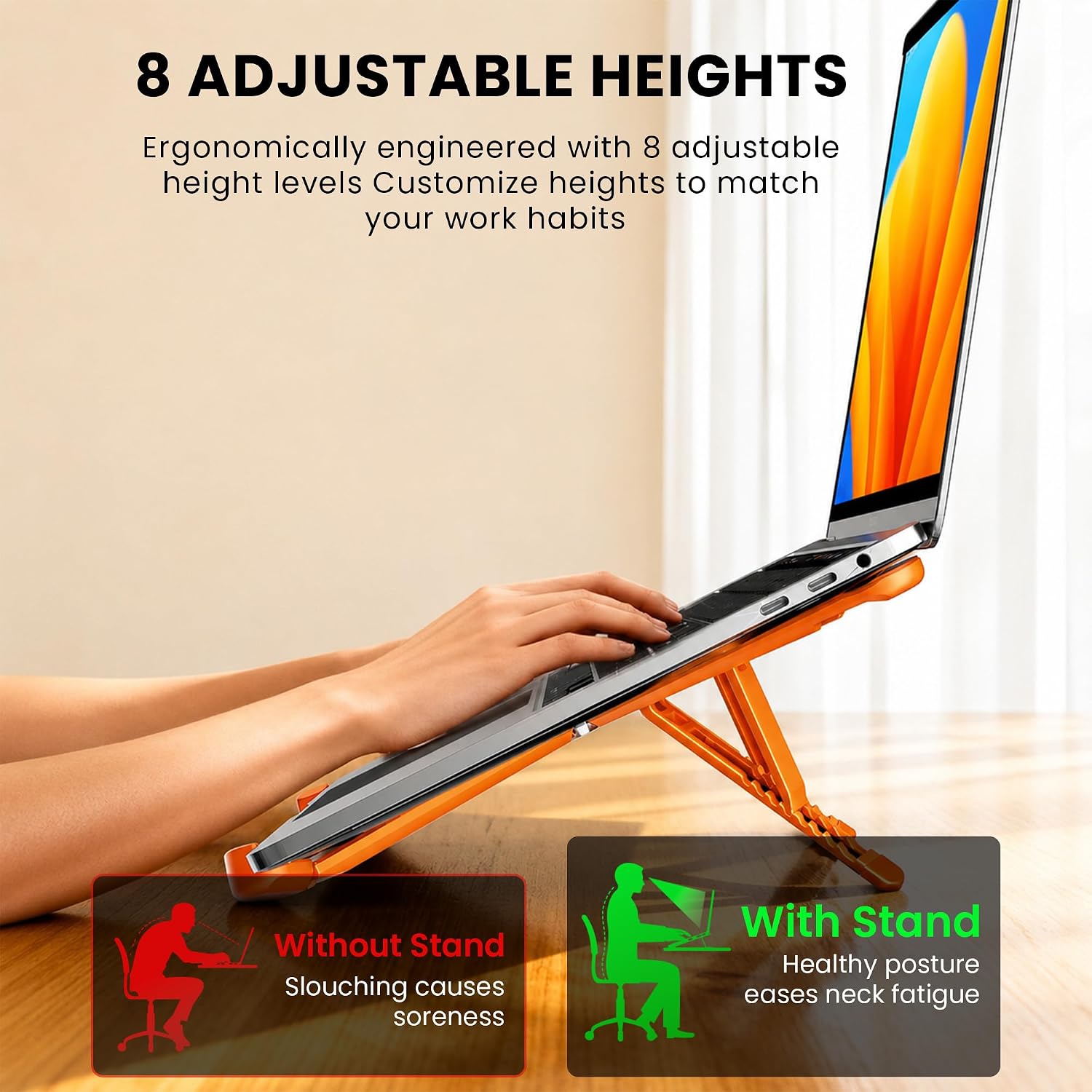 Techie Stand X Foldable Laptop Stand