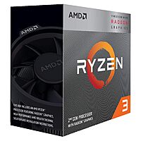 AMD Ryzen 3 3200G Processor – 4 Core | Radeon Vega 8 Graphics | AM4