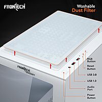 Frontech SNOWY FT-4288 High-Airflow White Tower
