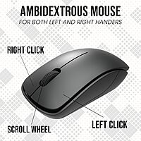 Coconut Neon Wireless Keyboard & Mouse Combo (WKM16, Vibrant Colors, Ergonomic Design, Comfortable Typing Experience, 1 Year Warranty)