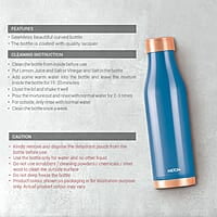 MILTON Copper Charge Water Bottle, 930 ml