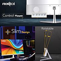 Frontech MON-0089 – 24" flat borderless monitor offering crisp visuals, bright colors, and wide viewing angles for all your daily needs.