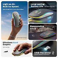 EVM EWLM-360 EnGrip Rechargable Mouse