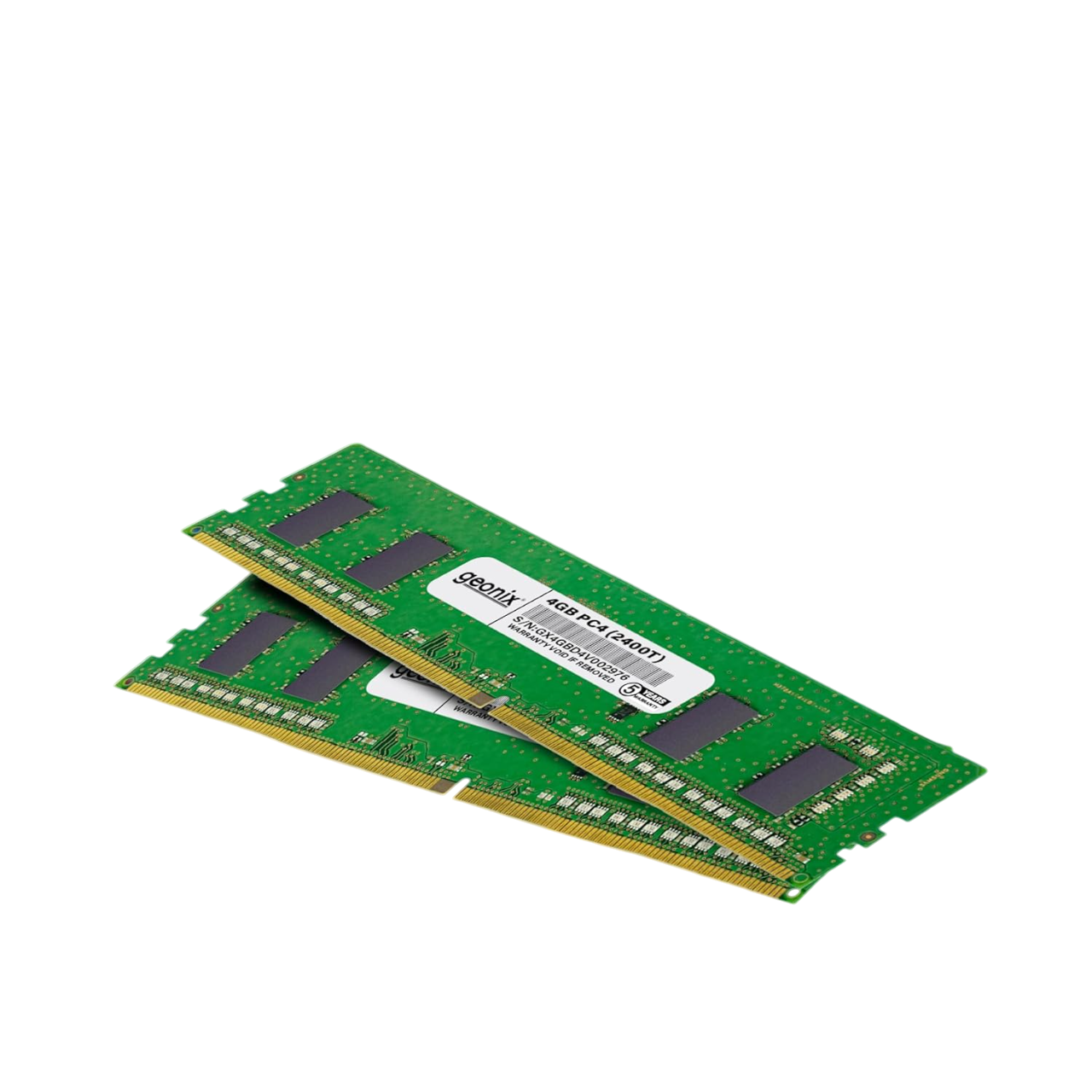 Geonix Desktop RAM, 4GB DDR4, 2400T MHz, 8x1 IC, GXDRD44GB