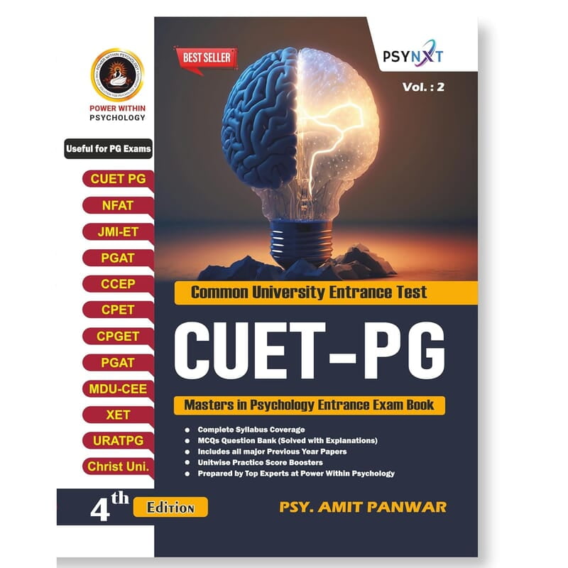 CUET PG Psychology 2024 - Edition 3