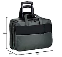 Samsonite Tech-ICT 16.4″ Laptop Roller Case – 26L Rolling Tote | Grey
