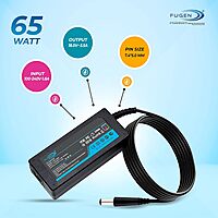 Fugen 65W Laptop Charger for HP Compaq 18.5V 3.5A | 7.4mm Big Pin Adapter