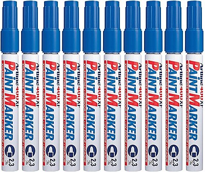 Artline 400XF Blue Paint Marker (Pack of 10)
