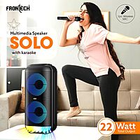 Frontech SOLO SW-0178 offers clear 2.1 channel sound with rich bass and sleek design—perfect for music, movies, and daily entertainment.