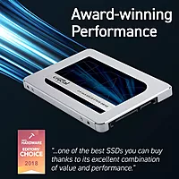 Open Box Crucial MX500 500GB SATA 6.0Gb/s 2.5-inch 7mm Internal SSD (CT500MX500SSD1)
