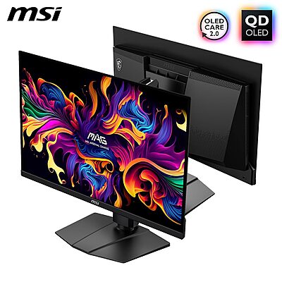MSI 31.5", QD-OLED ,165Hz Gaming Monitor, MAG 321UP MSI 31.5", QD-OLED ,165Hz Gaming Monitor, MAG 321UP
