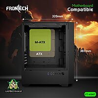 Frontech MYTHOS FT-4347 Stylish & High Airflow Gaming Case