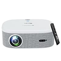 ZEBRONICS PIXAPLAY 28 1080P FHD, 508 cm Screen, Dolby, Smart Projector, 9000 Lumens, Auto Focus, Auto Keystone, HDMI (ARC), Miracast, Dual Band, 30,000 Hour Lamp Life