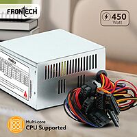 Frontech PS-0005 – Compact 450W power supply offering reliable performance, low noise, and efficiency for entry-level systems.
